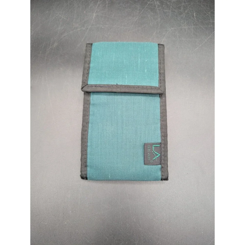 Vintage 90s LA Gear Sport Blue Side Crossbody Wallet Shoulder Bag